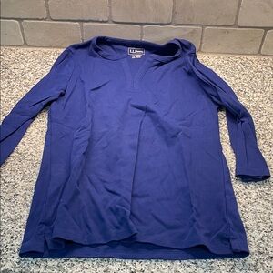 L.L. Bean Royal Blue XS Shirt